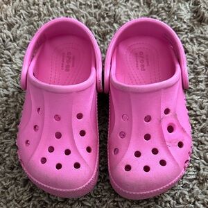 CROCS Kids Bright Pink Sandals